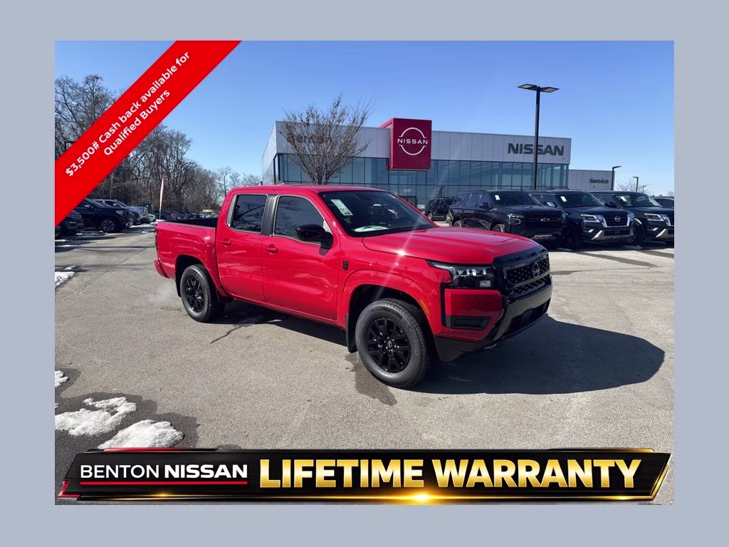 2026 Red Alert Nissan Frontier SV 4X4 Truck
