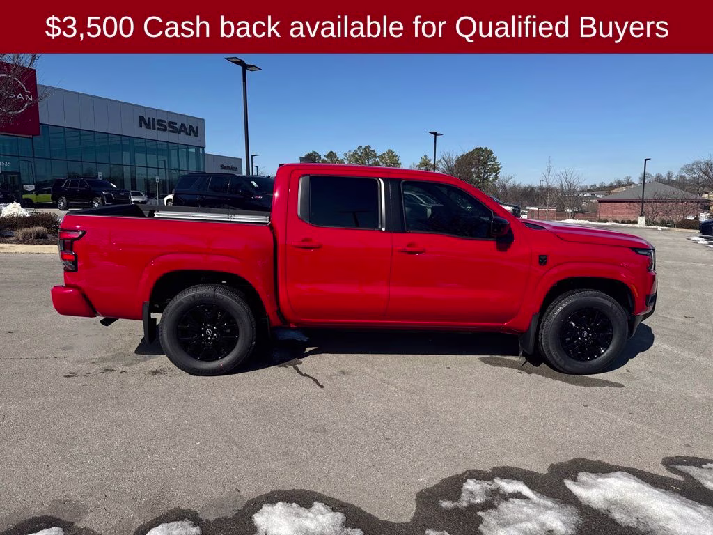 2026 Red Alert Nissan Frontier SV 4X4 Truck