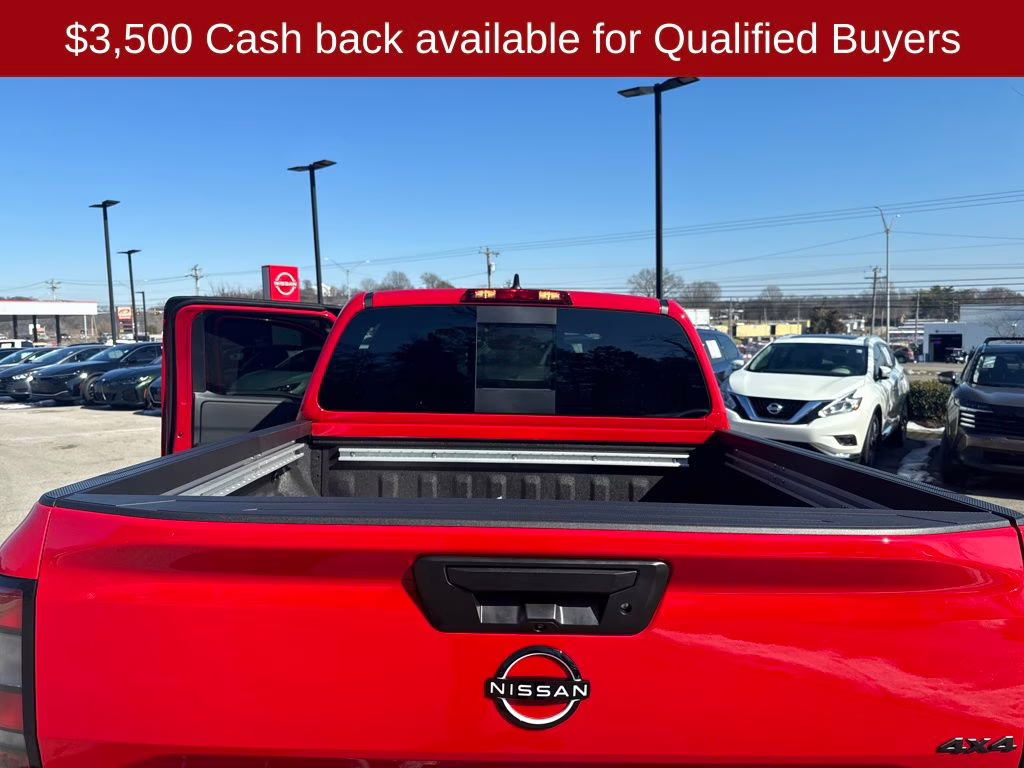 2026 Red Alert Nissan Frontier SV 4X4 Truck