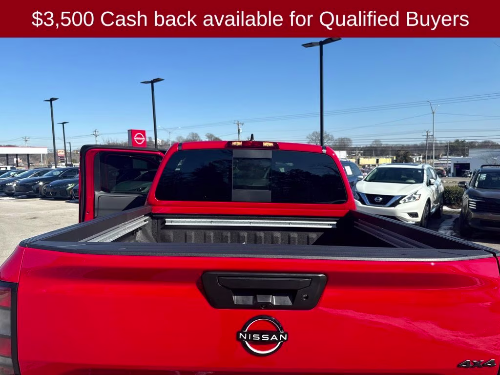 2026 Red Alert Nissan Frontier SV 4X4 Truck