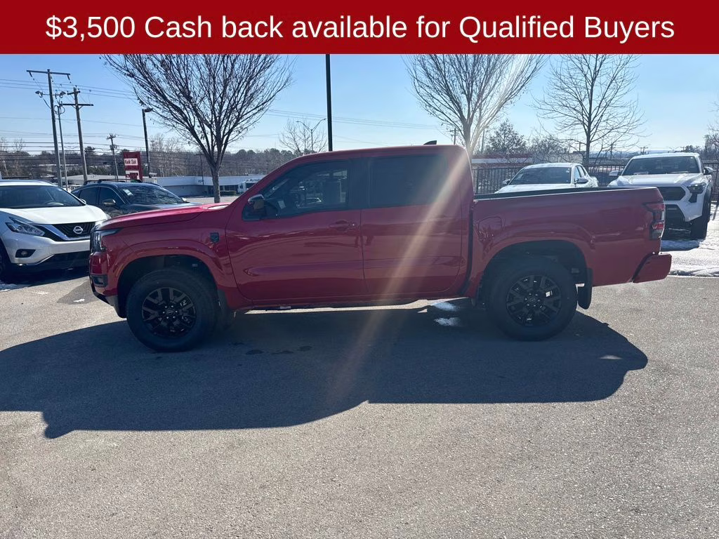 2026 Red Alert Nissan Frontier SV 4X4 Truck