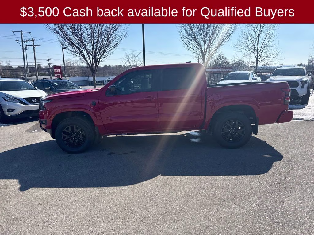 2026 Red Alert Nissan Frontier SV 4X4 Truck