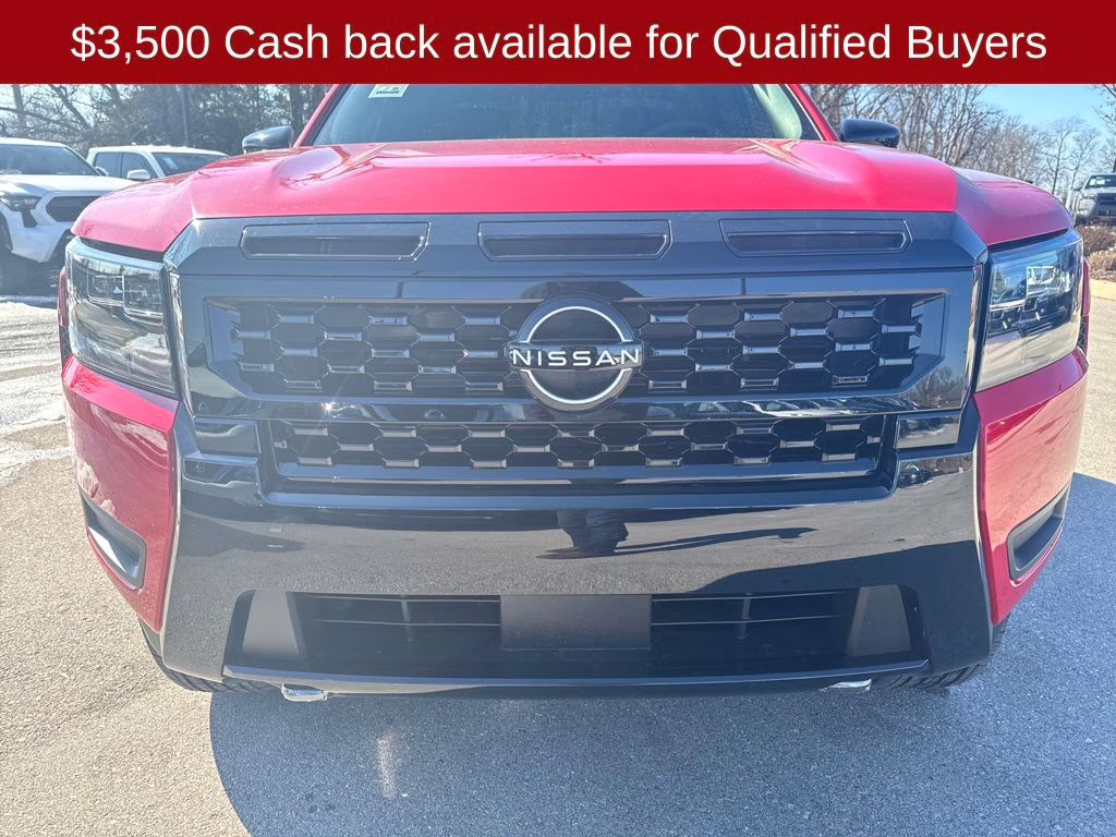 2026 Red Alert Nissan Frontier SV 4X4 Truck