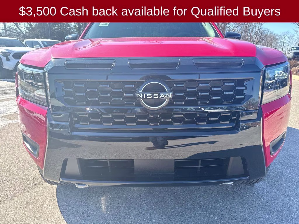 2026 Red Alert Nissan Frontier SV 4X4 Truck