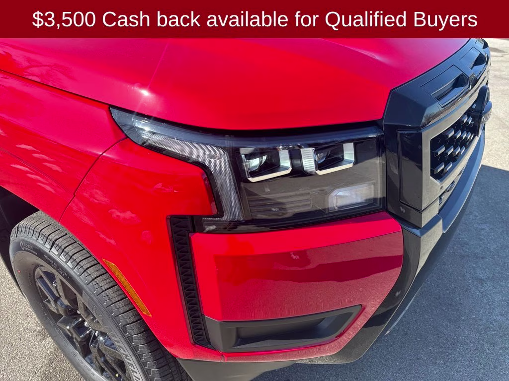 2026 Red Alert Nissan Frontier SV 4X4 Truck