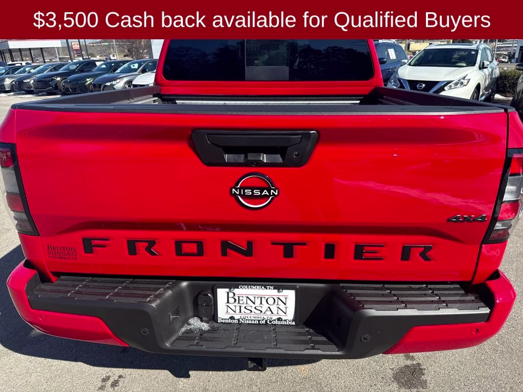 2026 Red Alert Nissan Frontier SV 4X4 Truck