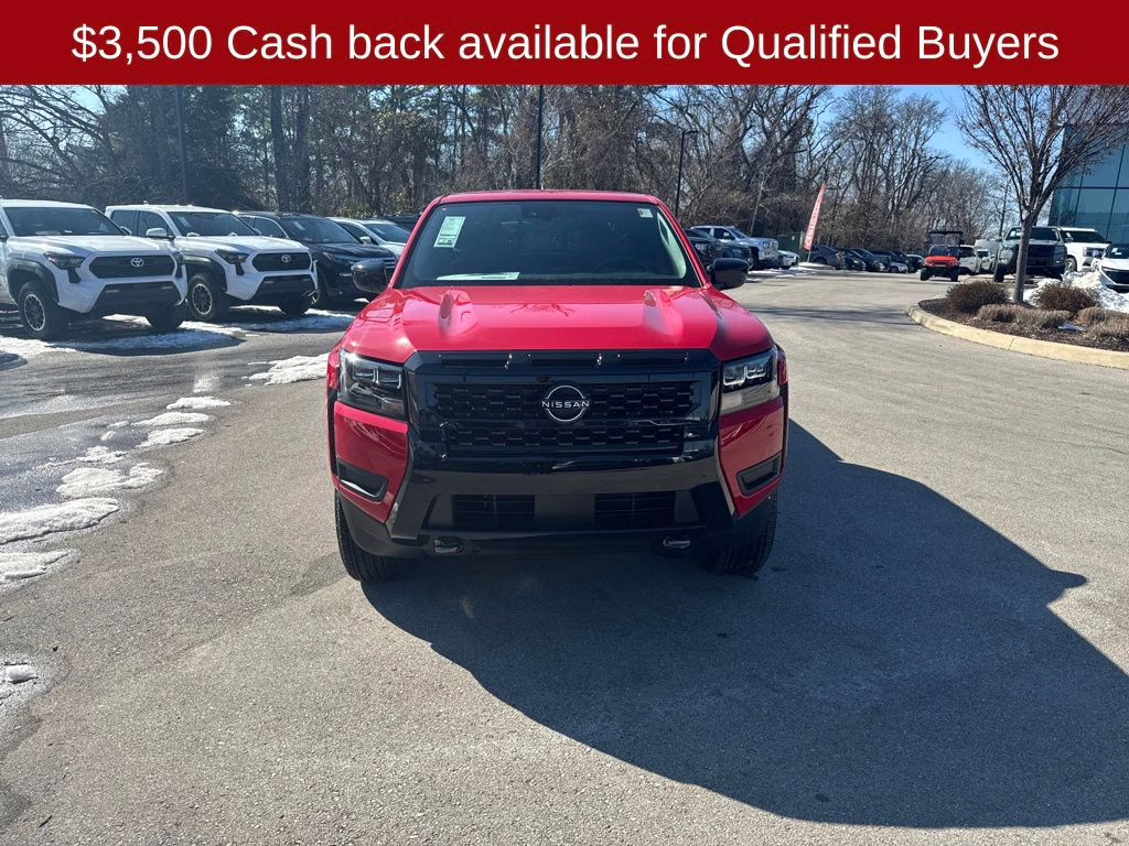 2026 Red Alert Nissan Frontier SV 4X4 Truck