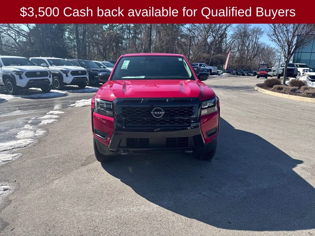 2026 Red Alert Nissan Frontier SV 4X4 Truck