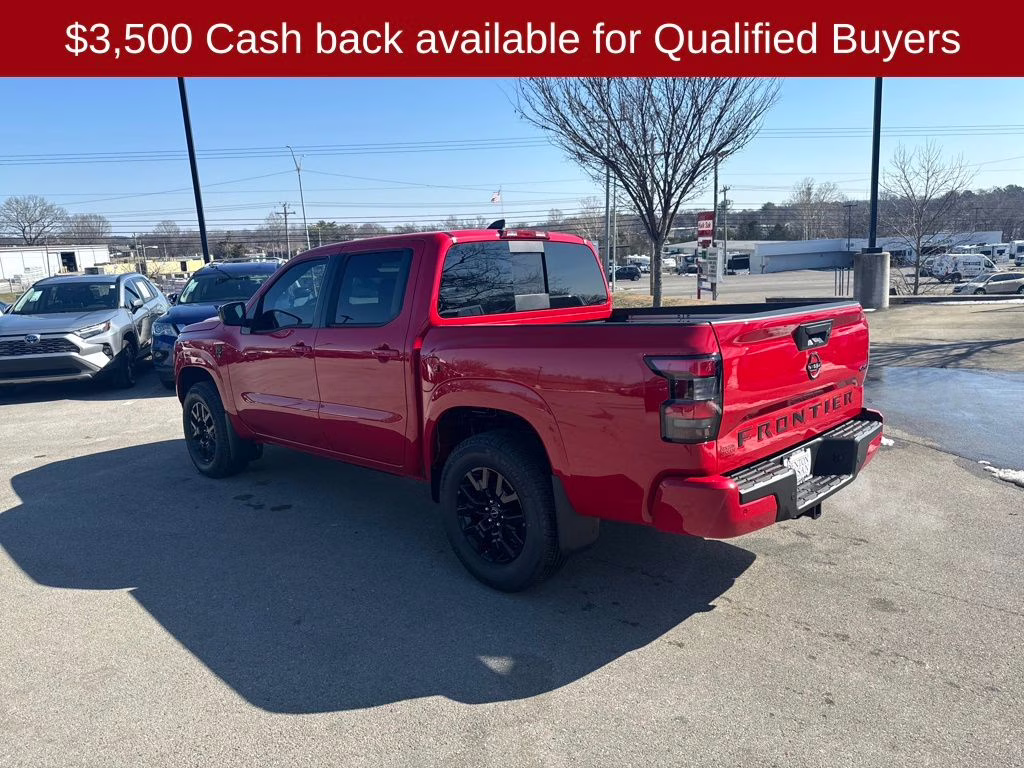 2026 Red Alert Nissan Frontier SV 4X4 Truck