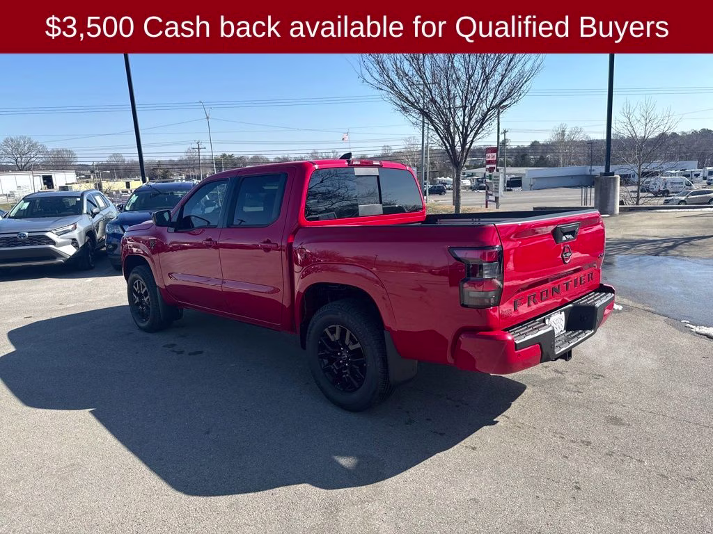 2026 Red Alert Nissan Frontier SV 4X4 Truck