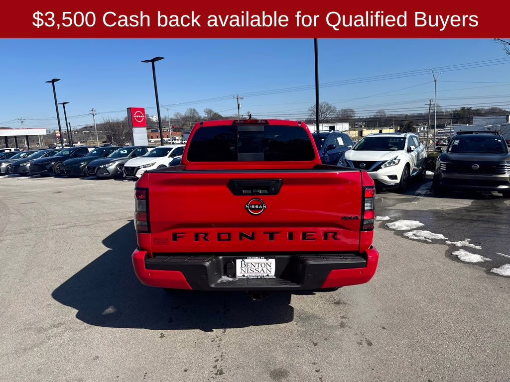 2026 Red Alert Nissan Frontier SV 4X4 Truck