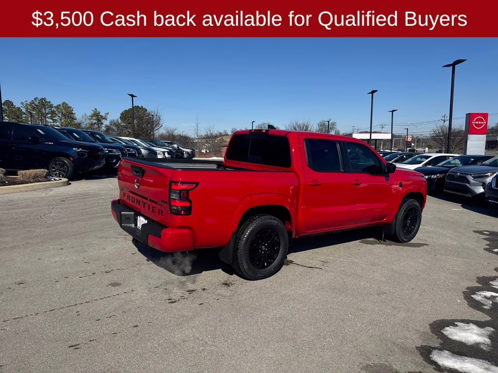 2026 Red Alert Nissan Frontier SV 4X4 Truck