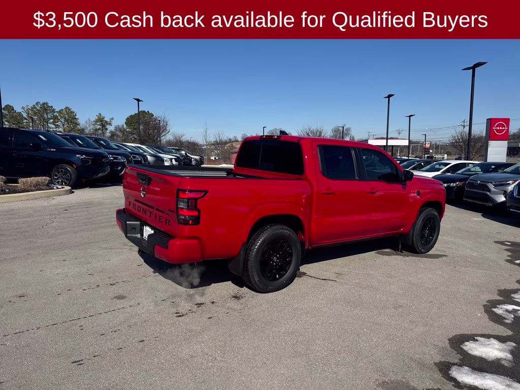 2026 Red Alert Nissan Frontier SV 4X4 Truck