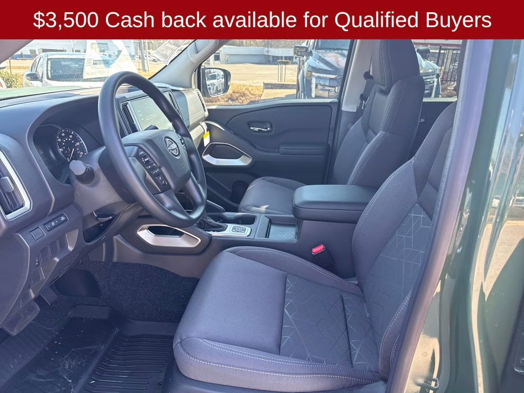 2026 Tactical Green Metallic Nissan Frontier SV 4X4 Truck