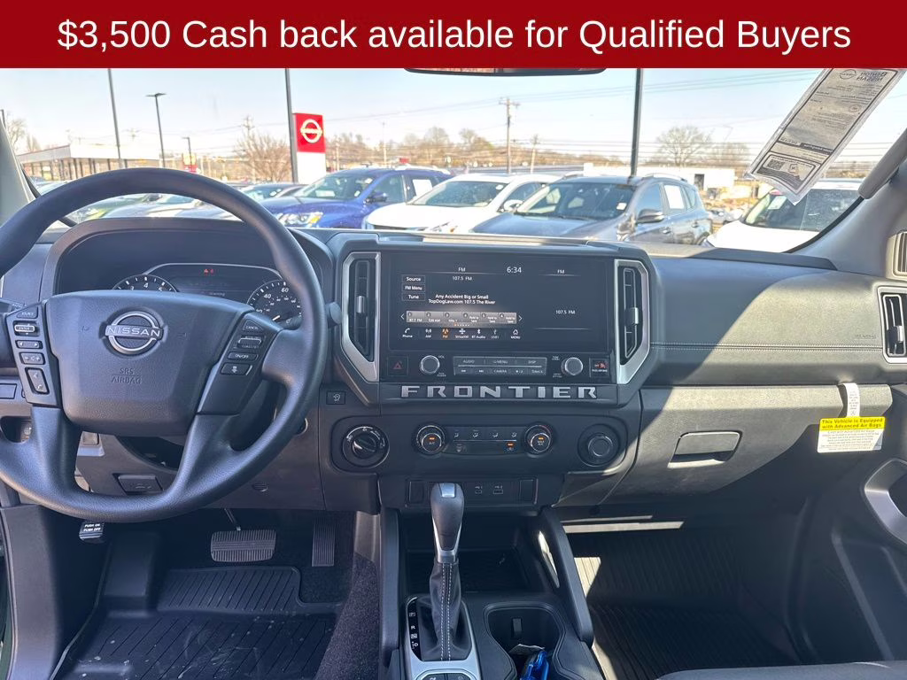 2026 Tactical Green Metallic Nissan Frontier SV 4X4 Truck
