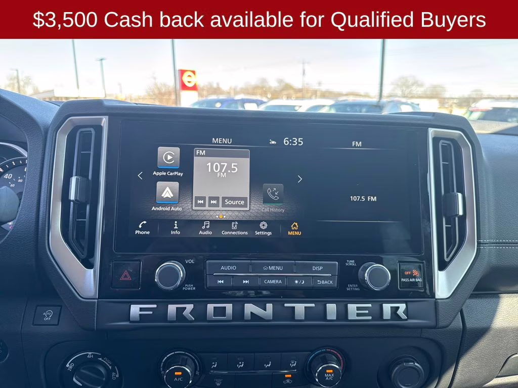 2026 Tactical Green Metallic Nissan Frontier SV 4X4 Truck