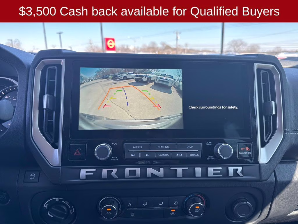 2026 Tactical Green Metallic Nissan Frontier SV 4X4 Truck