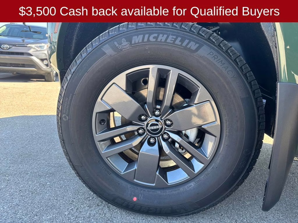 2026 Tactical Green Metallic Nissan Frontier SV 4X4 Truck