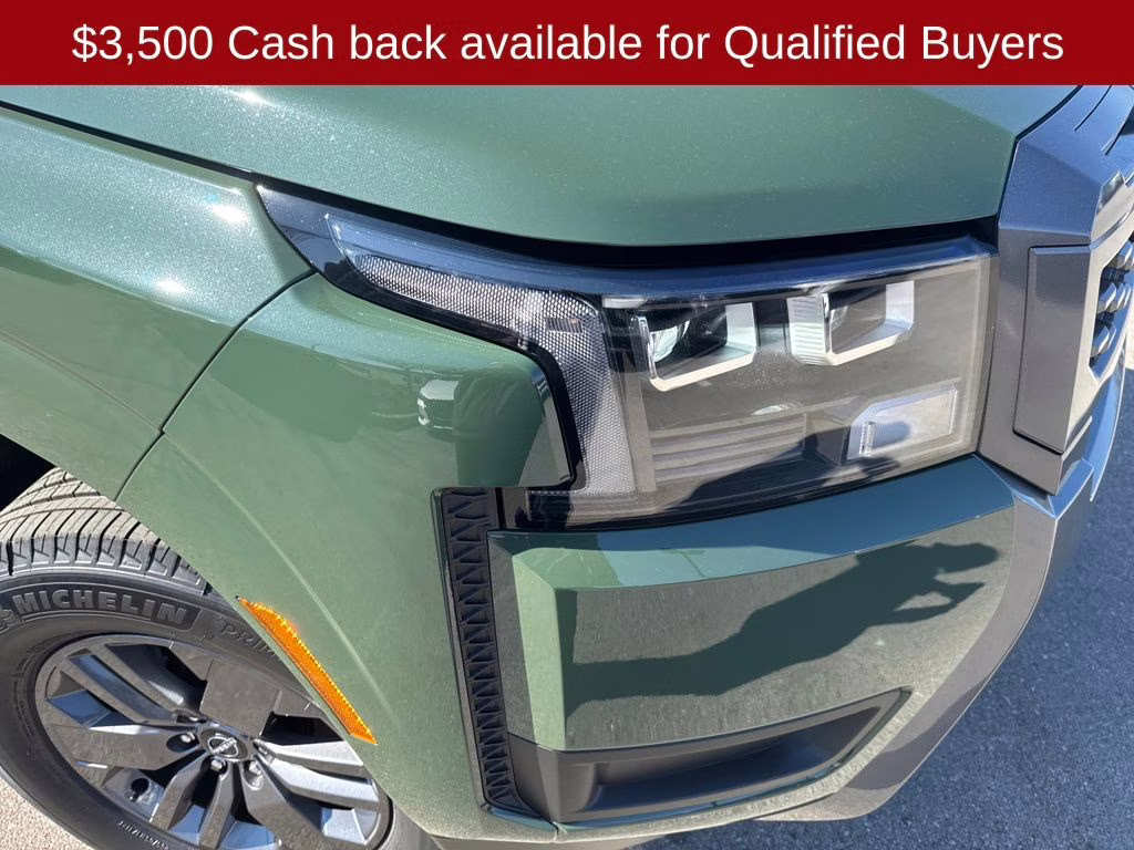 2026 Tactical Green Metallic Nissan Frontier SV 4X4 Truck