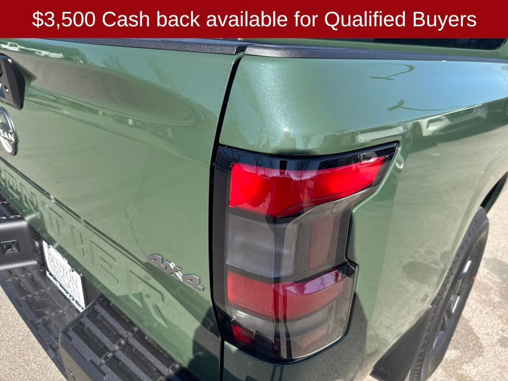 2026 Tactical Green Metallic Nissan Frontier SV 4X4 Truck