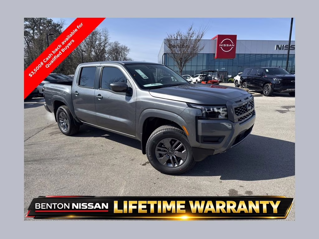 2026 Gun Metallic Nissan Frontier SV 4X4 Truck