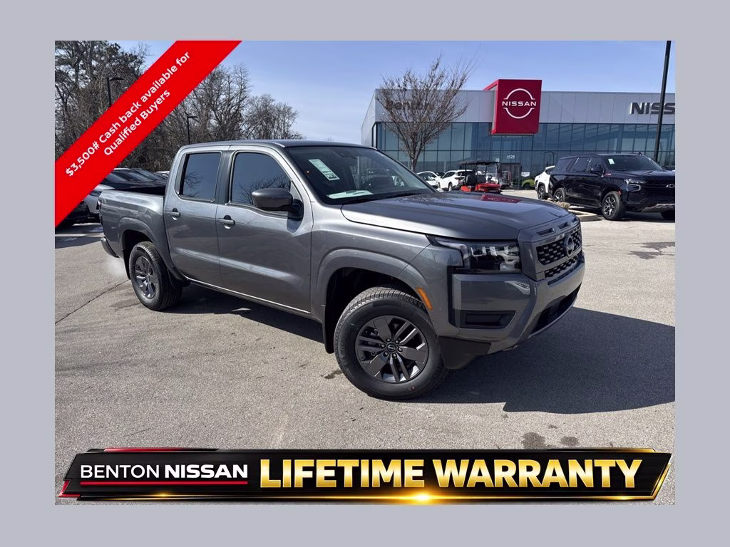 2026 Gun Metallic Nissan Frontier SV 4X4 Truck