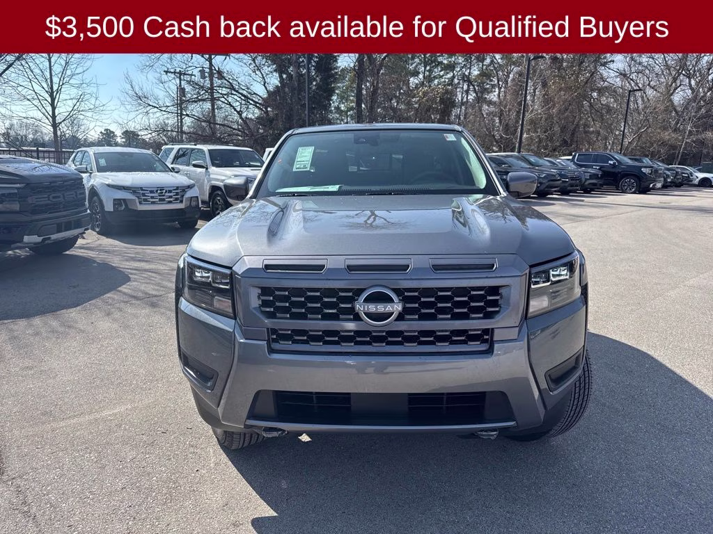 2026 Gun Metallic Nissan Frontier SV 4X4 Truck