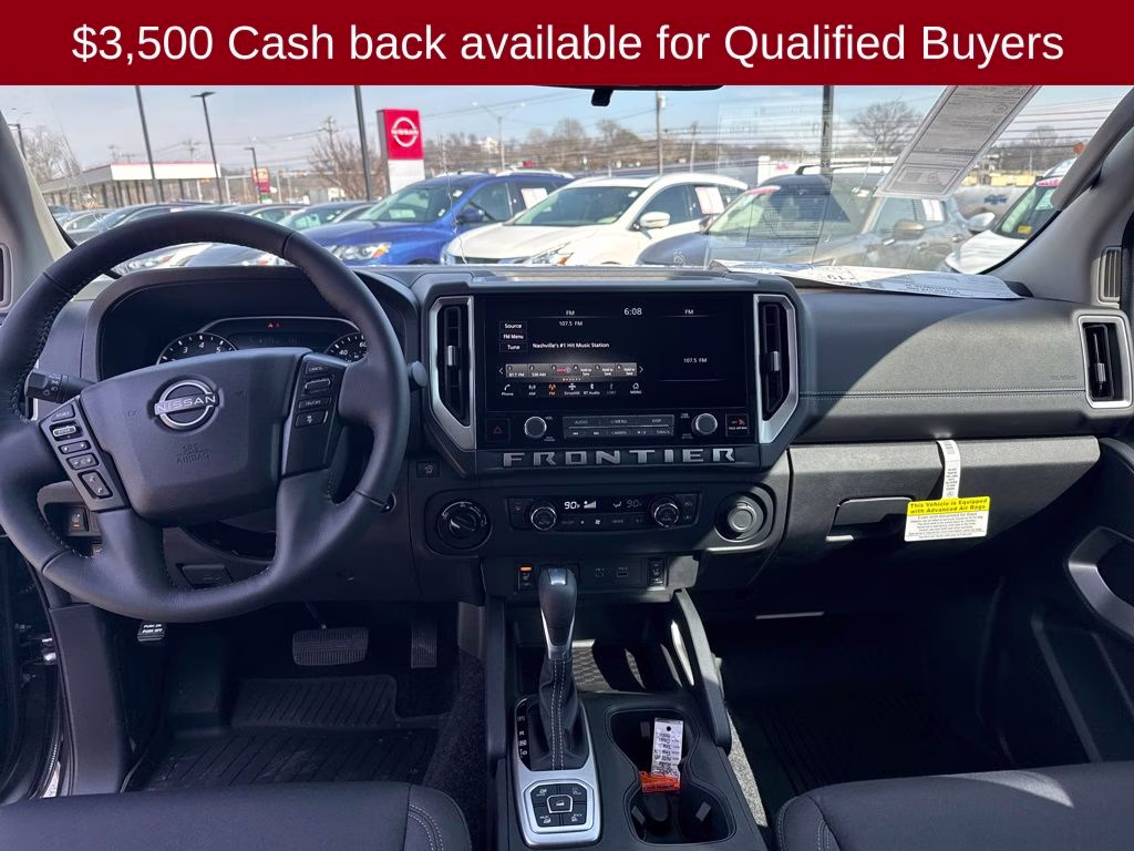 2026 Gun Metallic Nissan Frontier SV 4X4 Truck