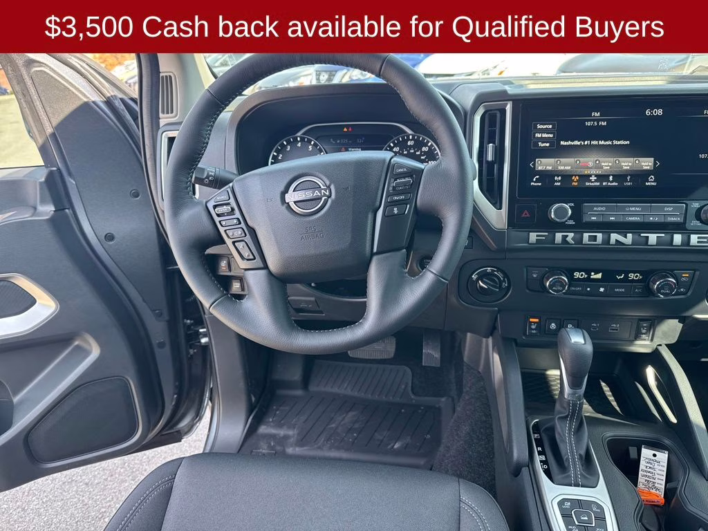 2026 Gun Metallic Nissan Frontier SV 4X4 Truck