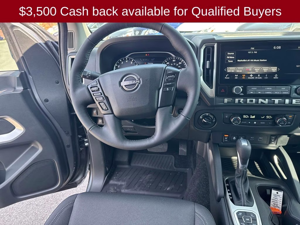 2026 Gun Metallic Nissan Frontier SV 4X4 Truck