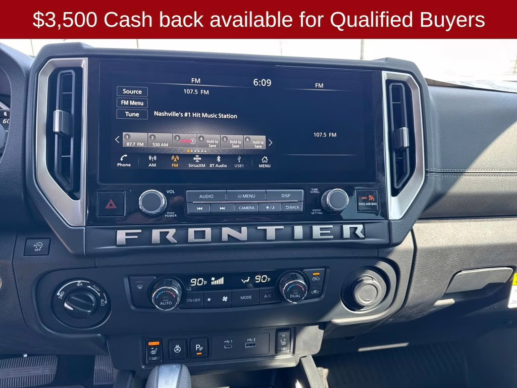 2026 Gun Metallic Nissan Frontier SV 4X4 Truck