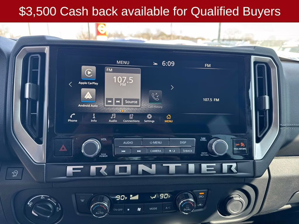 2026 Gun Metallic Nissan Frontier SV 4X4 Truck