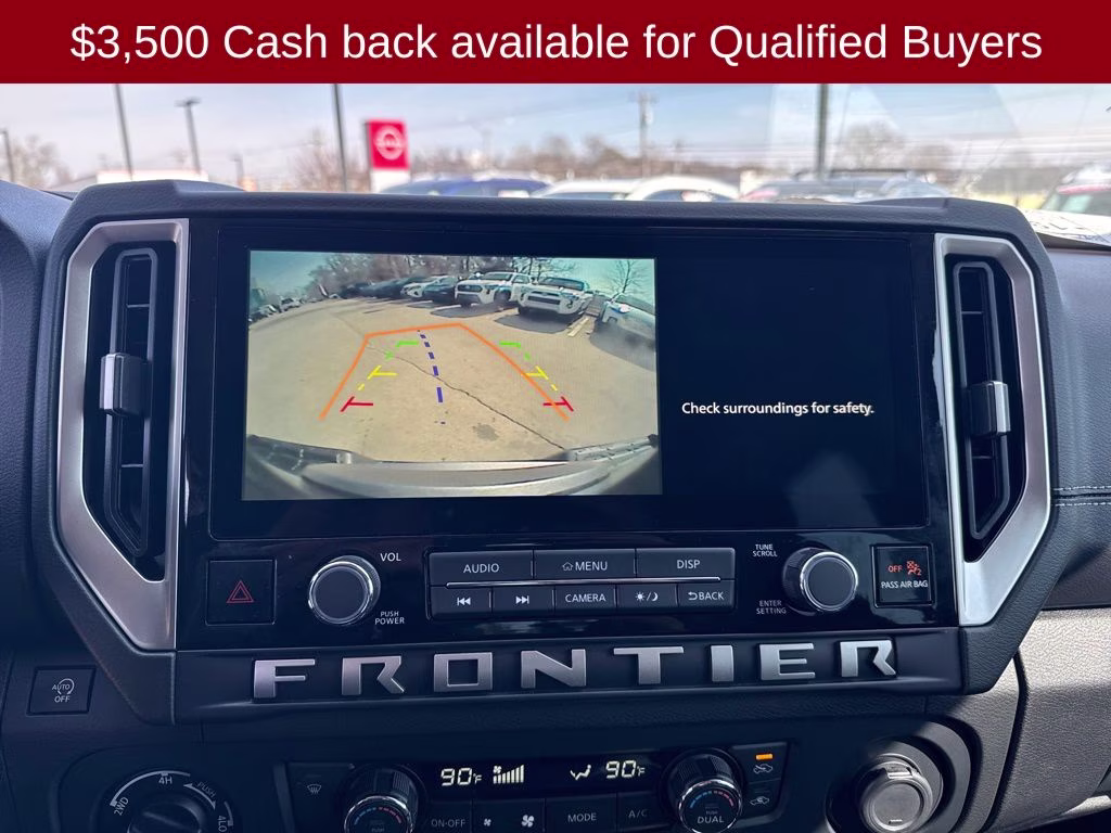 2026 Gun Metallic Nissan Frontier SV 4X4 Truck