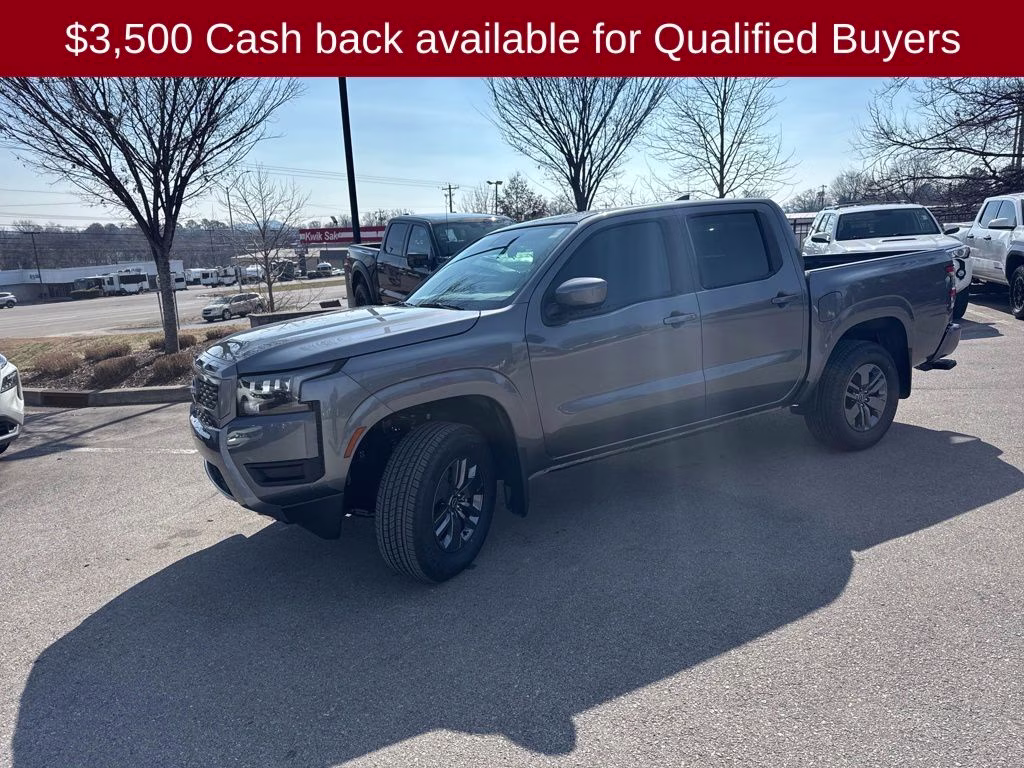 2026 Gun Metallic Nissan Frontier SV 4X4 Truck