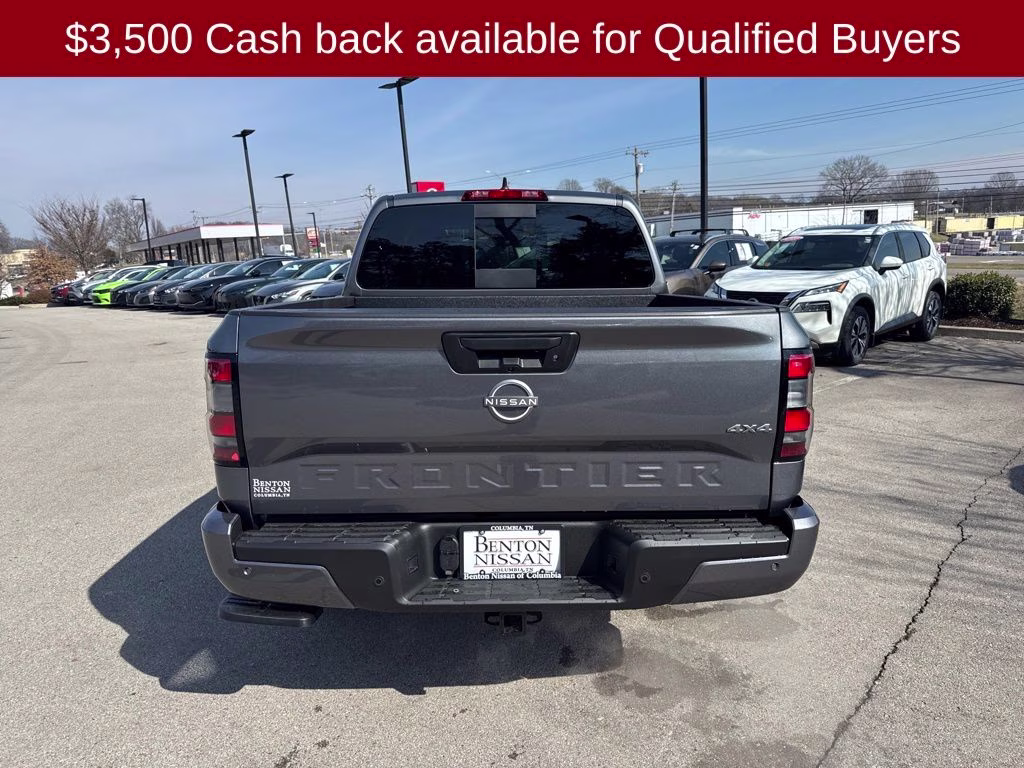 2026 Gun Metallic Nissan Frontier SV 4X4 Truck
