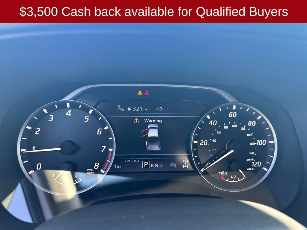 2026 Glacier White Nissan Frontier SV 4X4 Truck