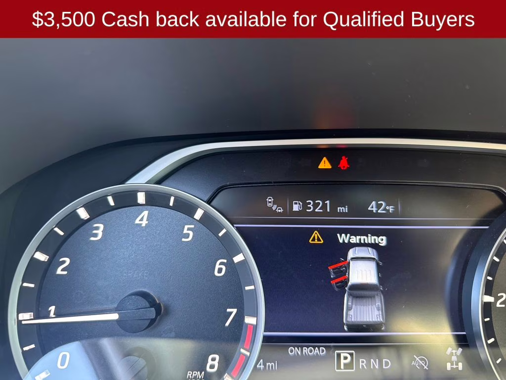 2026 Glacier White Nissan Frontier SV 4X4 Truck