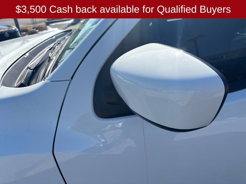 2026 Glacier White Nissan Frontier SV 4X4 Truck