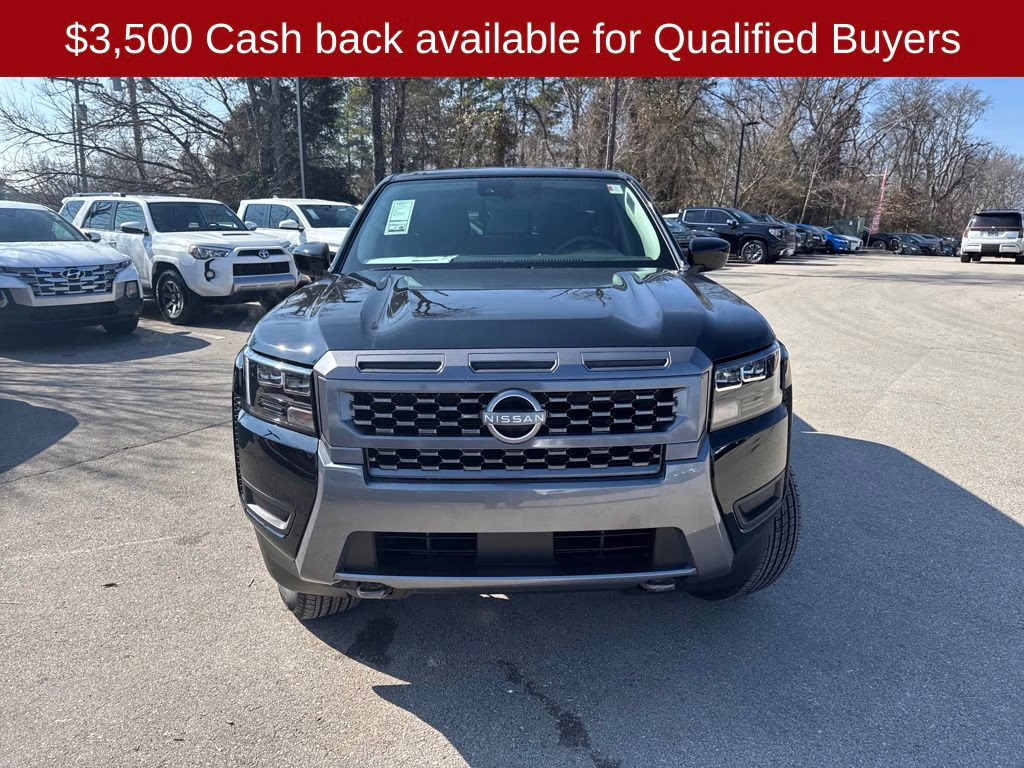 2026 Super Black Nissan Frontier SV 4X4 Truck