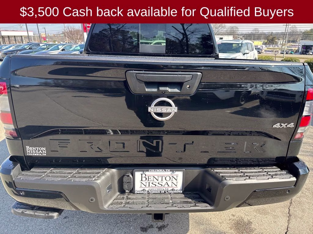 2026 Super Black Nissan Frontier SV 4X4 Truck