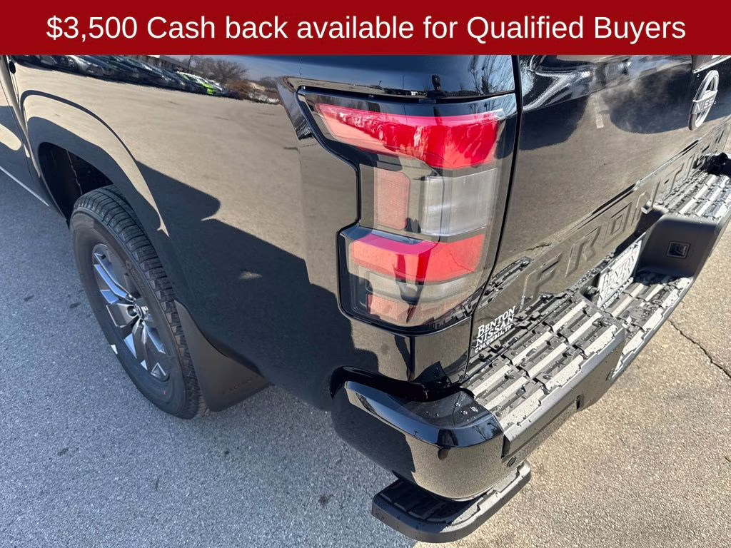2026 Super Black Nissan Frontier SV 4X4 Truck