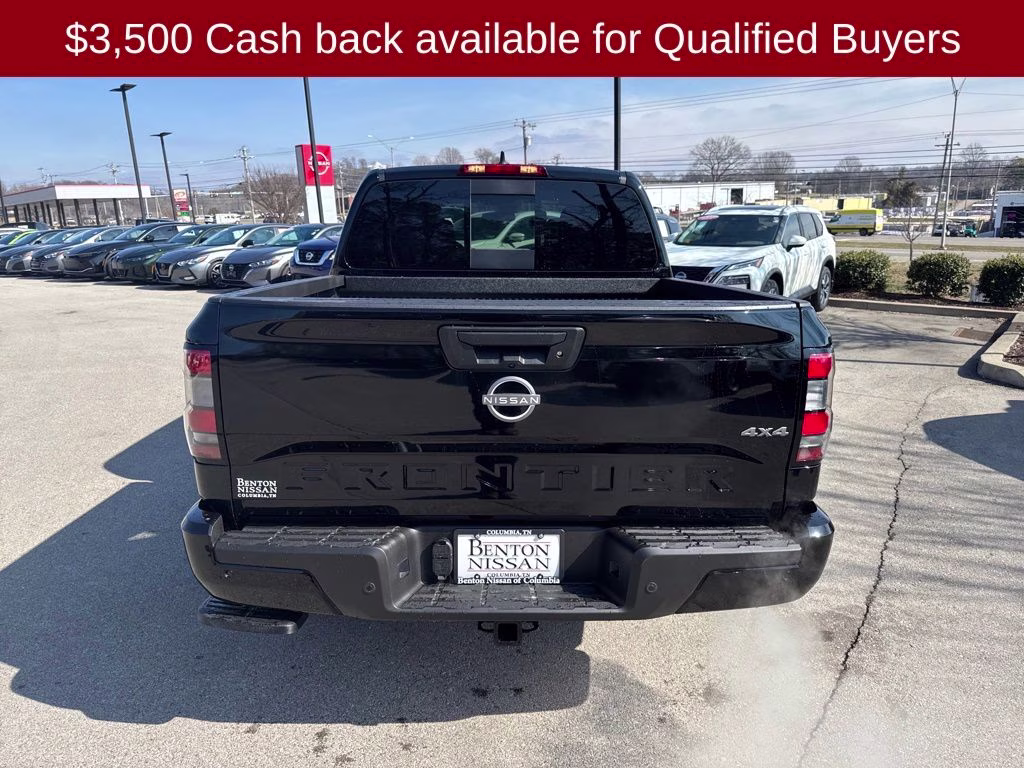 2026 Super Black Nissan Frontier SV 4X4 Truck