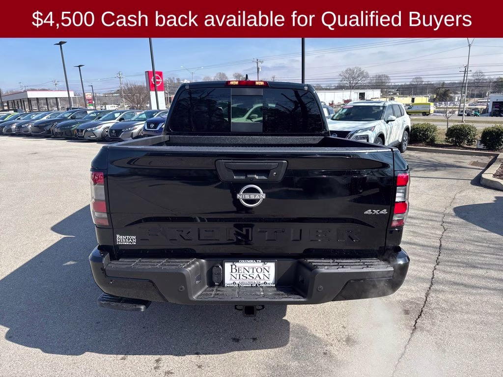 2026 Super Black Nissan Frontier SV 4X4 Truck