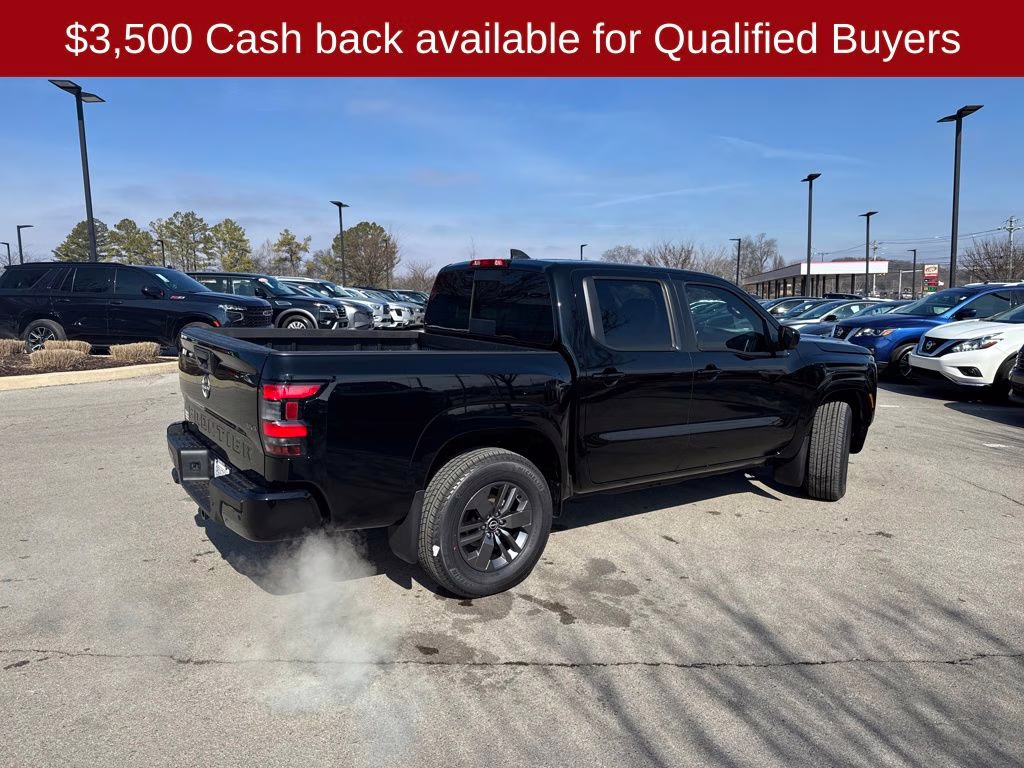 2026 Super Black Nissan Frontier SV 4X4 Truck