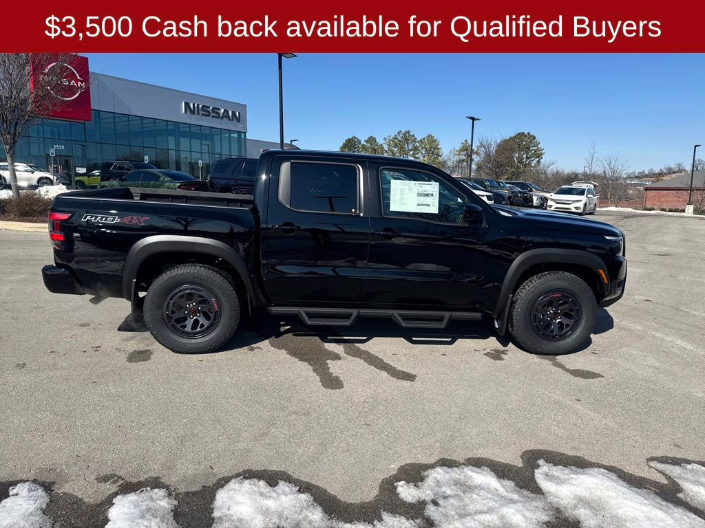 2026 Super Black Nissan Frontier PRO-4X 4X4 Truck