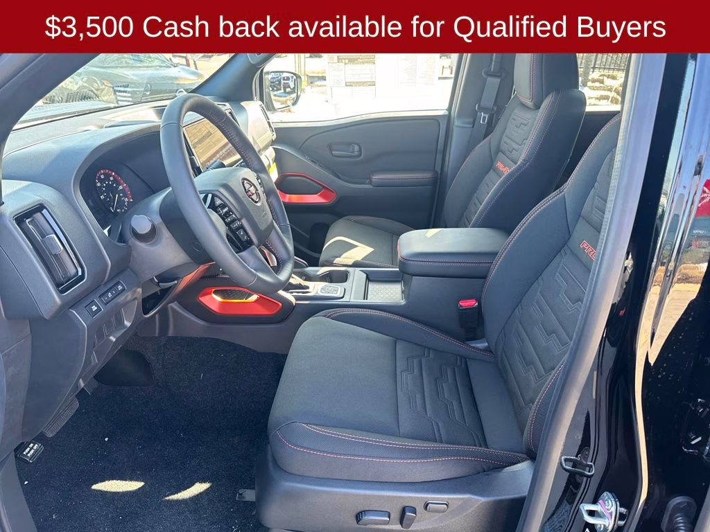 2026 Super Black Nissan Frontier PRO-4X 4X4 Truck