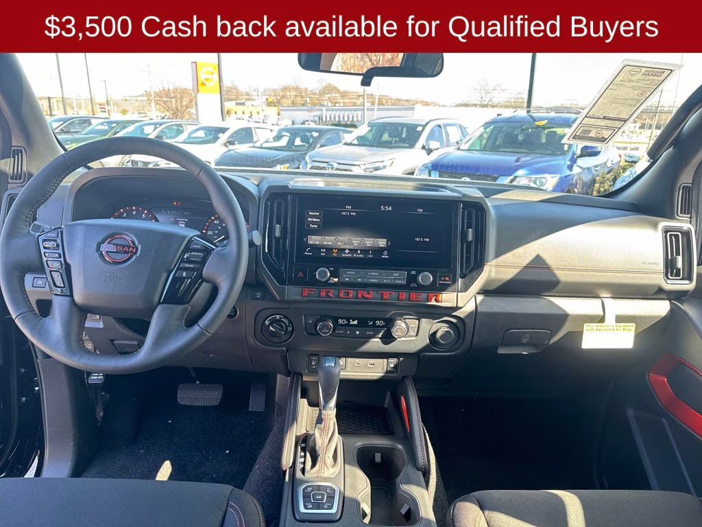 2026 Super Black Nissan Frontier PRO-4X 4X4 Truck