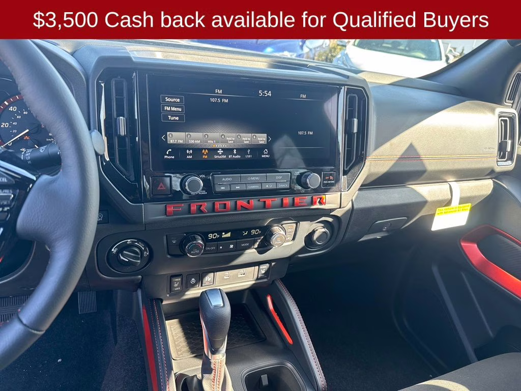 2026 Super Black Nissan Frontier PRO-4X 4X4 Truck