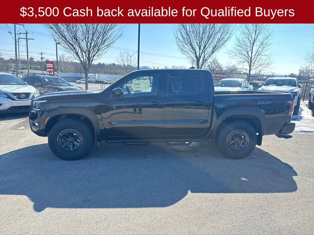 2026 Super Black Nissan Frontier PRO-4X 4X4 Truck