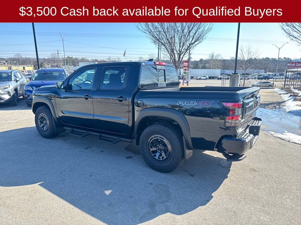 2026 Super Black Nissan Frontier PRO-4X 4X4 Truck